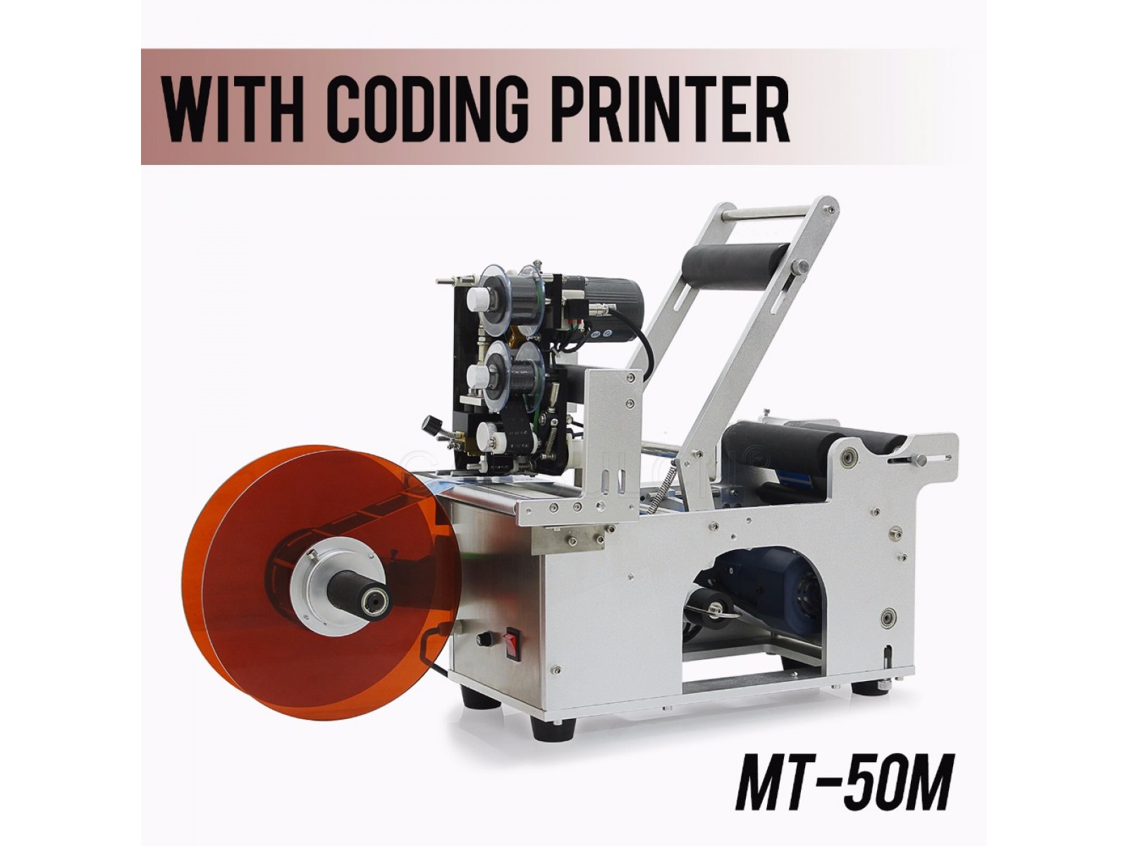 เครื่องฉลากขวดกลม  MT-50M